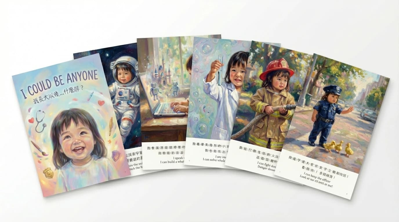 《我長大以後...什麼都能變!I Can Be Anyone》 封面預覽